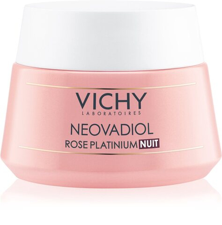 Vichy Neovadiol Rose Platinium - Осветляющий и регенерирующий ночной крем для зрелой кожи /   50  ml  / GTIN 3337875646796