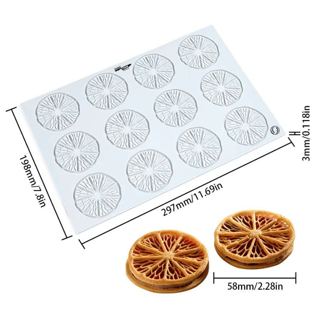 Силиконовый коврик для декора "Апельсин" LFM-503