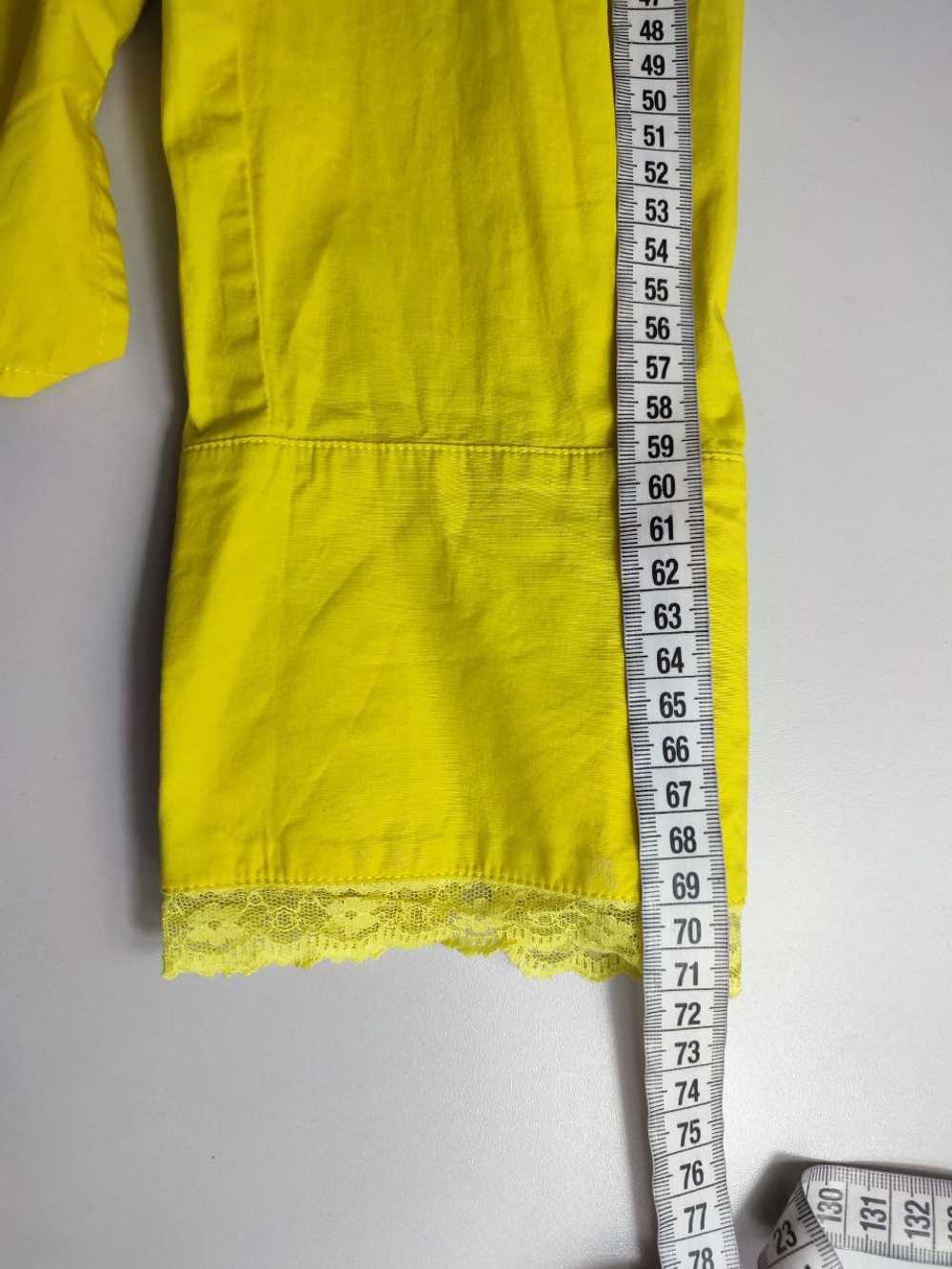 Блузка Marina Rinaldi из хлопка стильная 56 размер