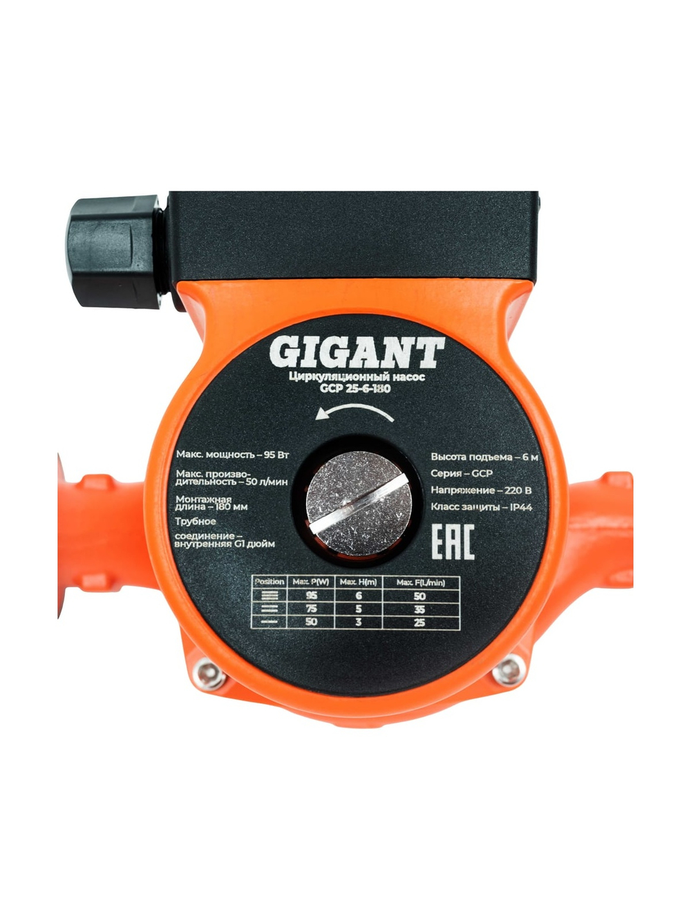 Циркуляционный насос Gigant GСP-25-6-180