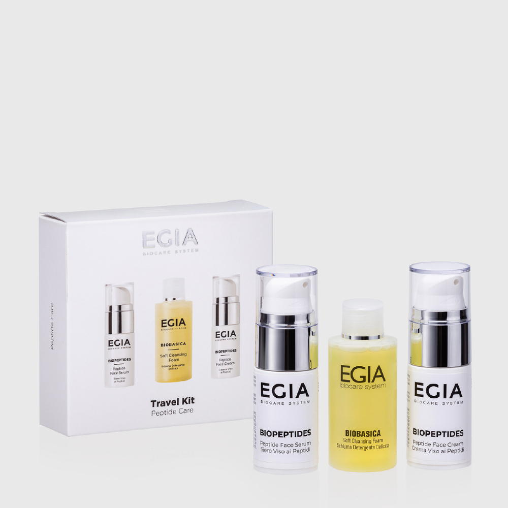 EGIA Дорожный набор для сохранения упругости и молодости кожи - Travel Kit Peptide Care