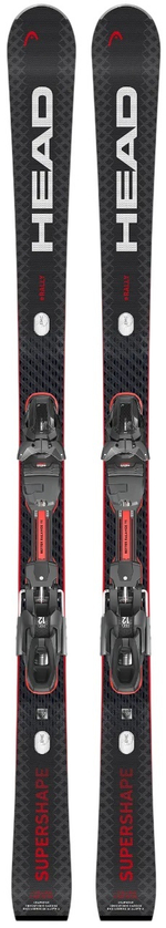 HEAD 25/26 экспертный универсал 313345 Supershape e-Rally SW BB-PR 163 см + крепы 100941 PRD 12 GW BR 85 [F] black-red