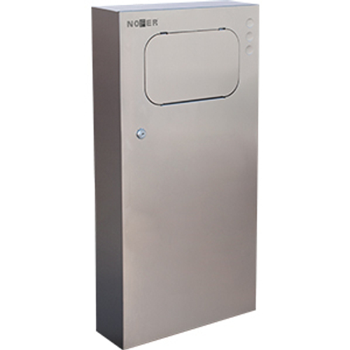 Контейнер для мусора настенный 13 л. нерж. сталь NOFER 14107.S матовый