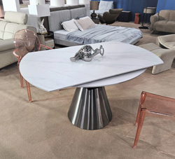 Стол обеденный раскладной круглый YODA