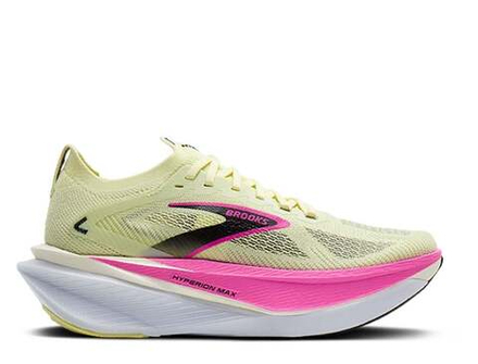 Кроссовки для бега женские Brooks Hyperion Max 3 W Желто-розовые