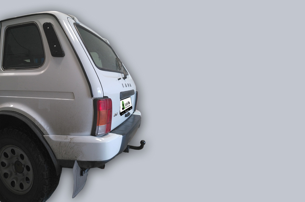 Фаркоп с унив. электрикой Smart (разборное, со съемным шаром для 2121 URBAN с газовым оборудованием ( 2014-) арт.T-VAZ-45A