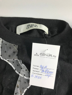 Джемпер Prabal Gurung с оригинальными вставками, визуально на 42 размер