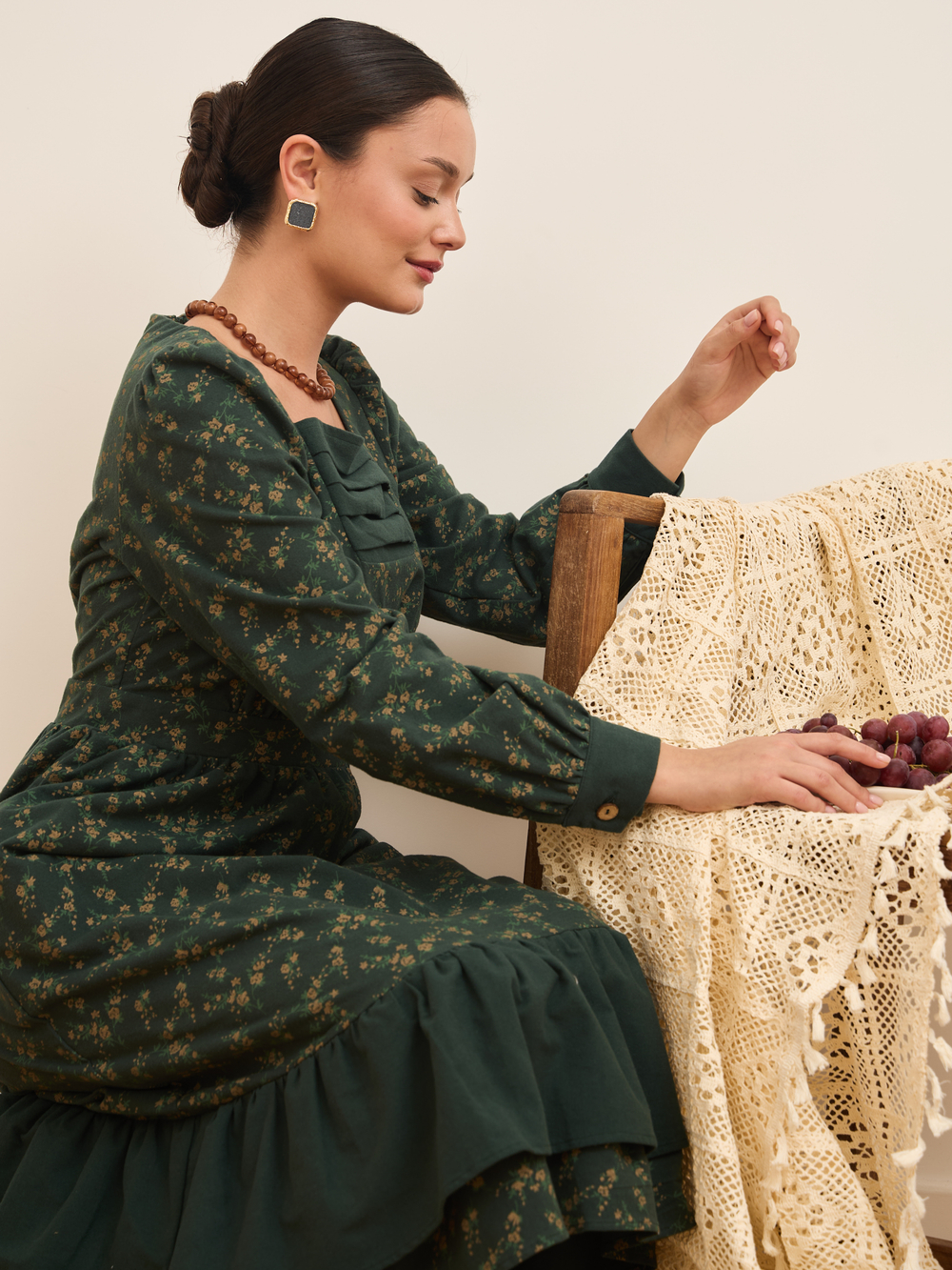 Платье с драпировкой