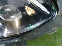 Битая Фара правая Mercedes GLC X253 (2015-2019) LED