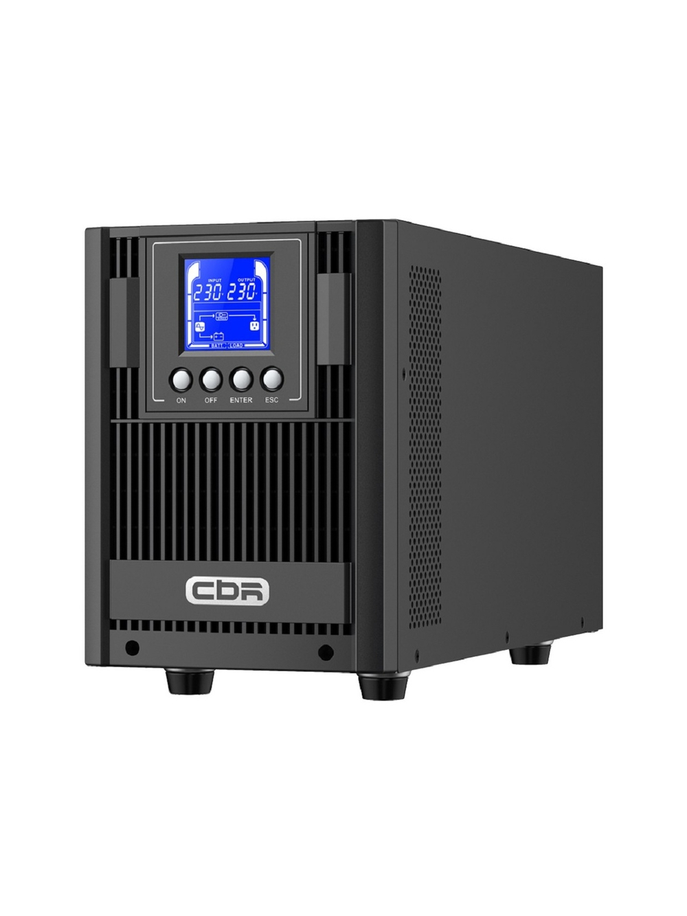 ИБП CBR ESSENCE ESN-1500 [Online 1500 VA / 1500 W, Tower, 4 x EURO, LCD, HID-USB, RS232, EPO, SNMP slot]
