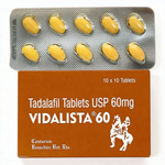 Препарат для усиления потенции и продления полового акта Super Vidalista 60 mg (10 шт.)