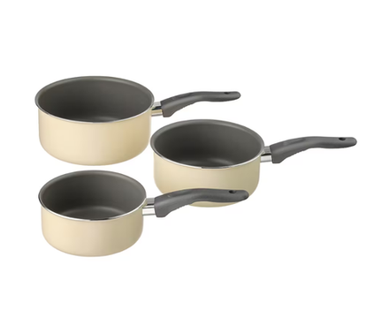 КАВАЛКАД KAVALKAD Набор ковшей 3 шт, бежевый