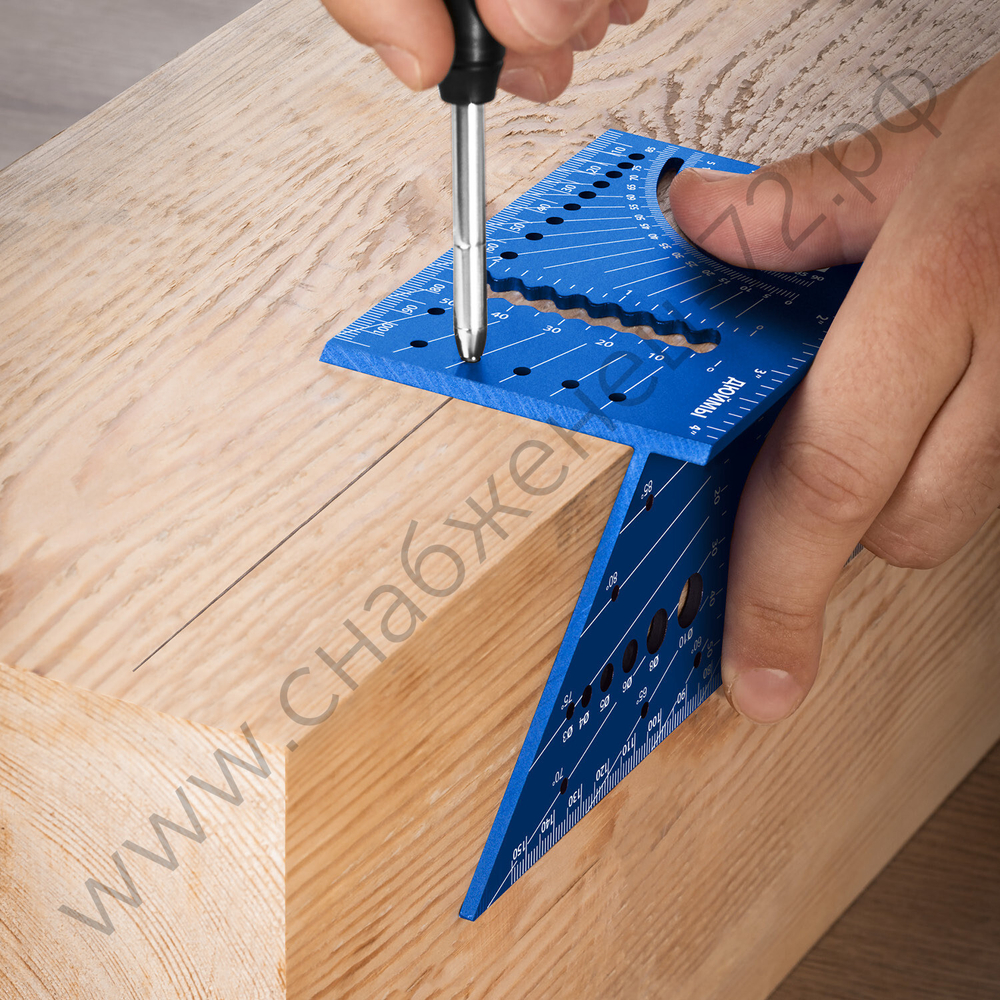 ЗУБР 3D, 7-в-1, угольник многофункциональный, Профессионал (34399)