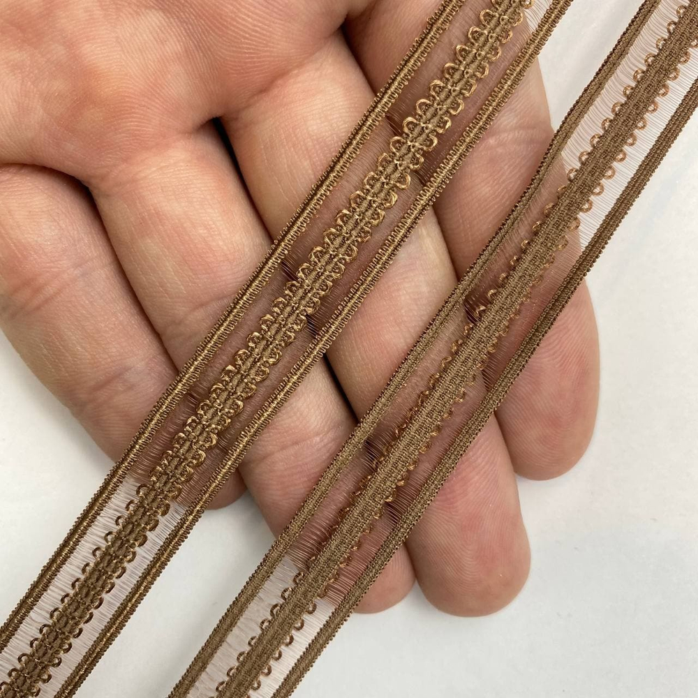 Отделочная резинка становая оливковая 10 мм