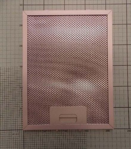 Жировой алюминиевый фильтр для вытяжки Hansa (Ханса) 278*211*9мм