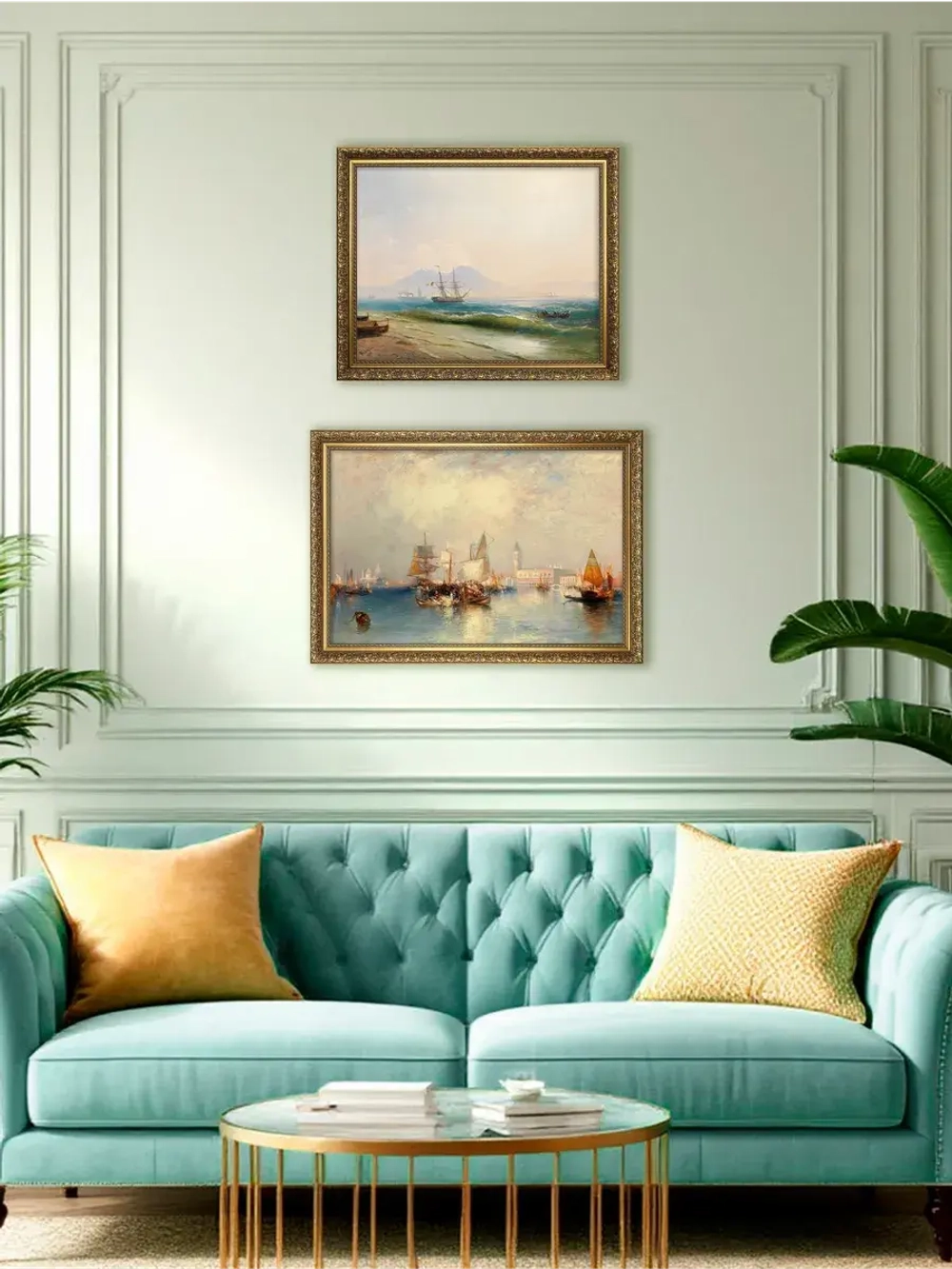 Картина настенная интерьерная в багетной раме 47*57 см