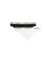 трусики 3 пары Calvin Klein Underwear - черный(000QD3588E)