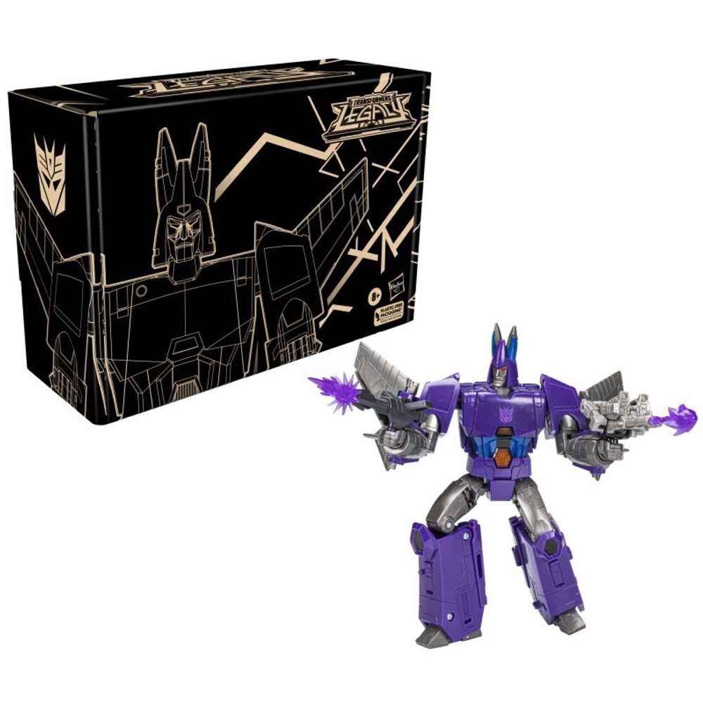 Hasbro Transformers Generations Legacy — фигурка Voyager Cyclonus и Nightstick F3074
