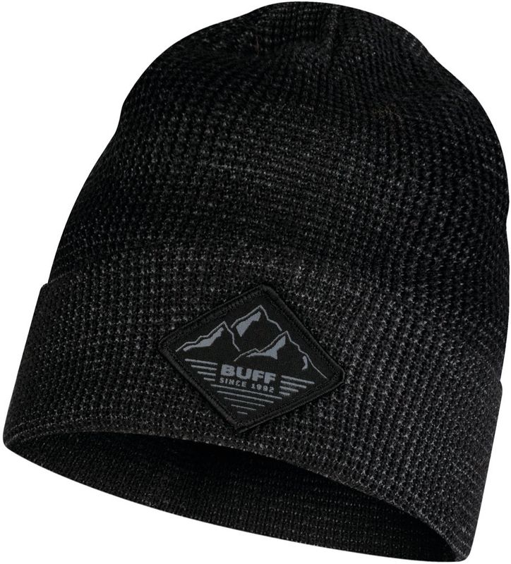 Вязаная шапка Buff Hat Knitted Maks Black Фото 1