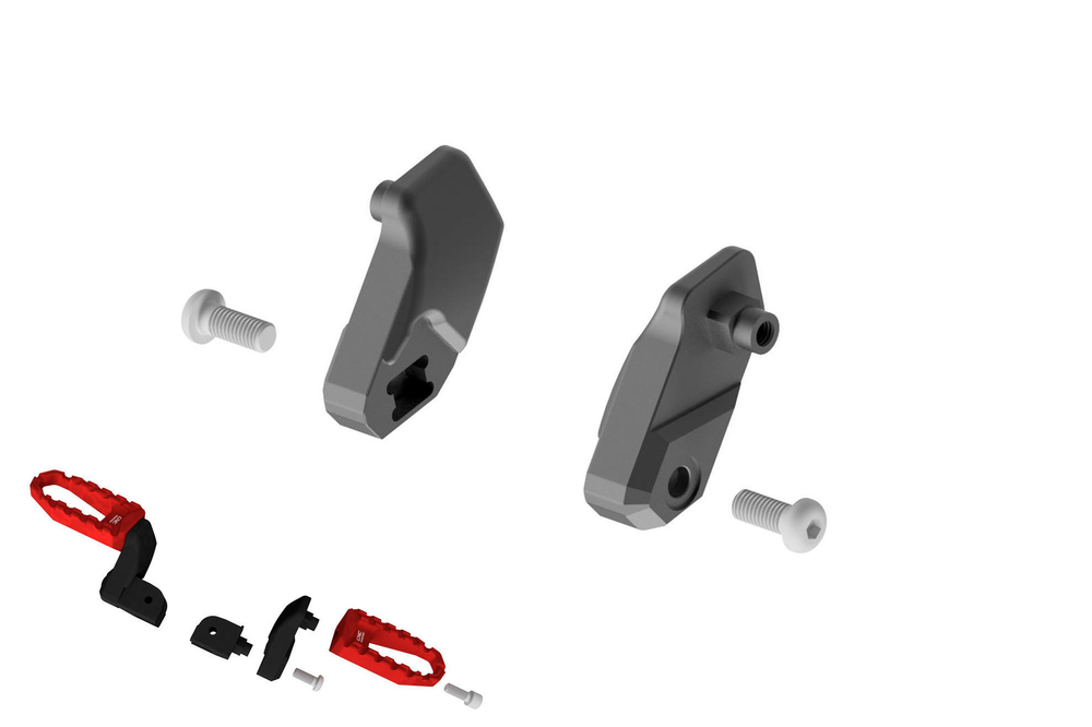 PEA51B CNC RACING RISER 30MM FOR DRIVE TOURING FOOTPEGS (MTS)