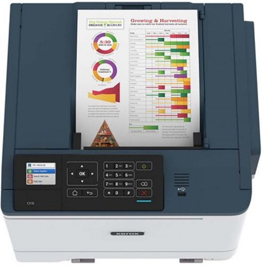 Принтер лазерный цветной XEROX C310V_DNI 33стр/мин A4, AUTOMATIC 2-SIDED PRINT, USB/ETHERNET/WI-FI (C310V_DNI)