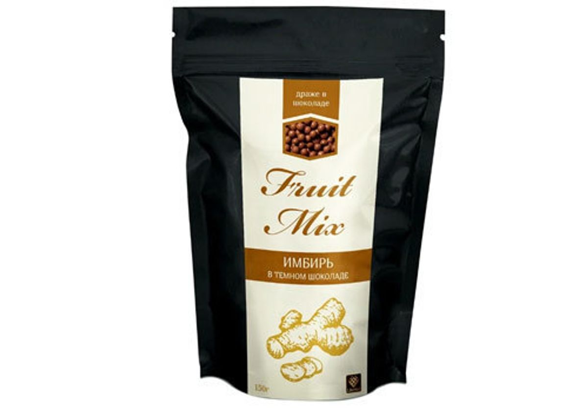 Имбирь в темном шоколаде Fruit mix, 150г
