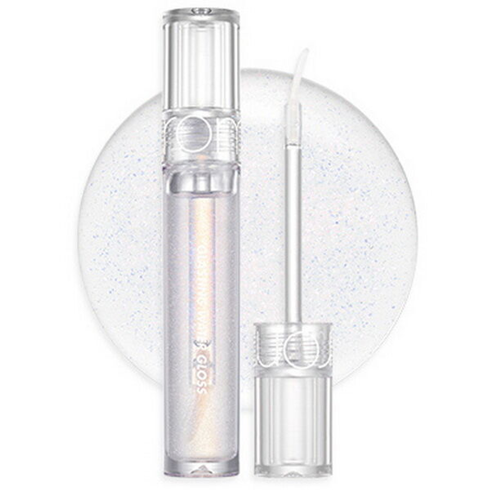 Блеск для губ с сияющими частицами Rom&Nd Glasting Water Gloss #00 Meteor Track, 4.3гр