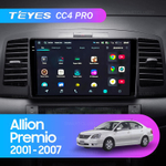 Teyes CC4 Pro 9" для Toyota Premio, Allion 2001-2007