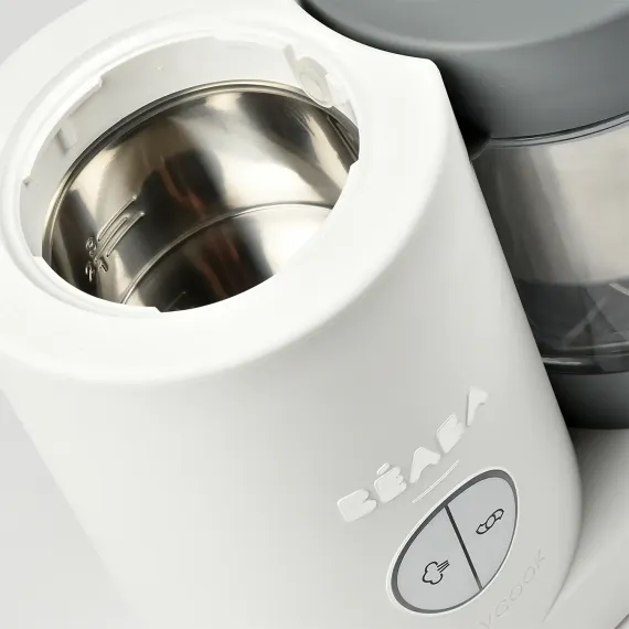 Блендер-пароварка Beaba Babycook Neo Grey White