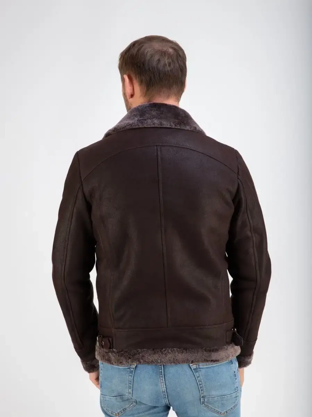 Дубленка мужская натуральная зимняя Турция