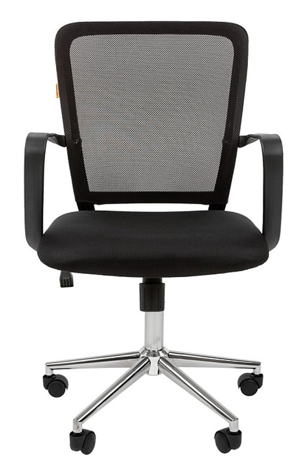 Офисное кресло CHAIRMAN 698 хром, ткань TW/сетчатый акрил