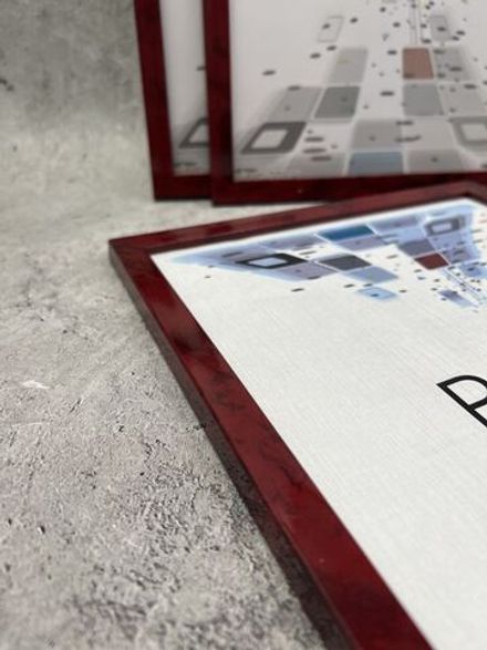 Фоторамка 21х30см (А4) набор 3шт