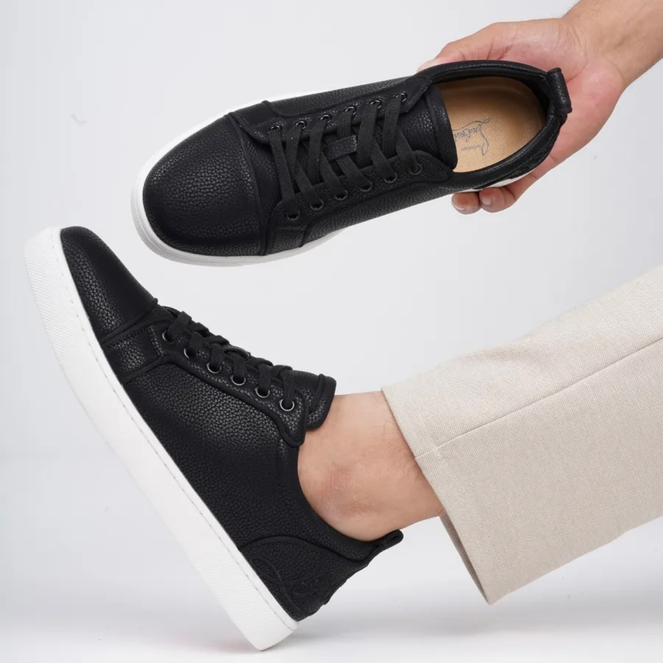 Обувь Christian Louboutin #D70K (черн.-бел.)