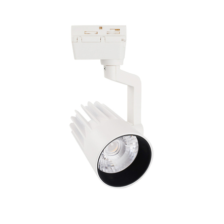 ULB-Q274 25W-4000K WHITE Светильник-прожектор светодиодный трековый. 2200 Лм. Белый свет 4000К. Корпус белый. ТМ Volpe.