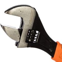 Ключ разводной 200 мм двухкомпонентная рукоятка Sparta