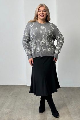 Цена на Свитер-6347 больших размеров