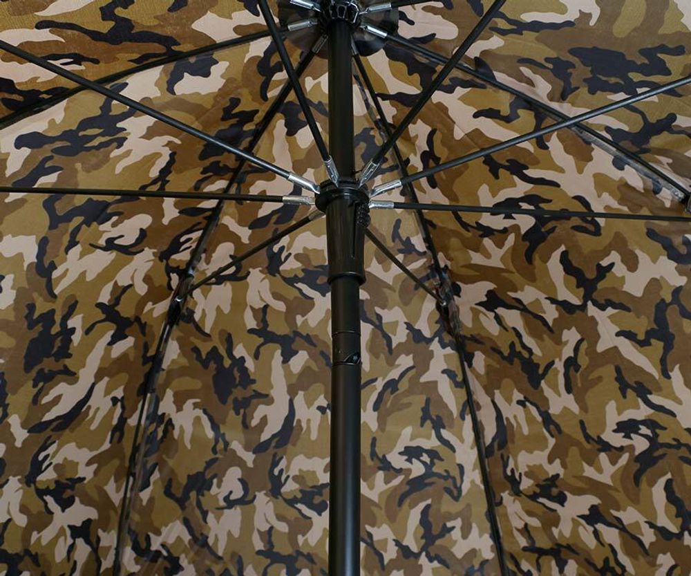 FLAGMAN Зонт рыболовный камуфляж нейлон с тентом d2,5м