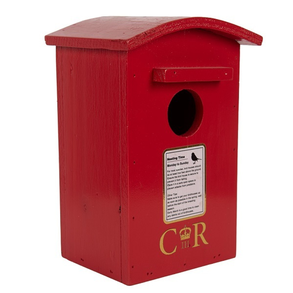 Скворечник "Птичья почта" 14x11x21см