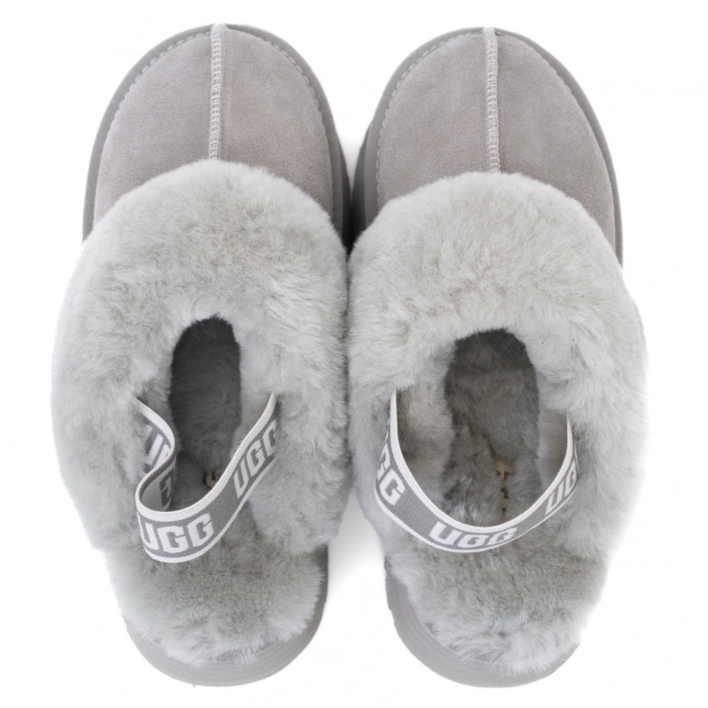 Ugg Funkette Suede Platform Grey Violet