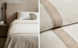 Пододеяльник Zara Home сатин, хлопок 100%, однотонный, 6117/088