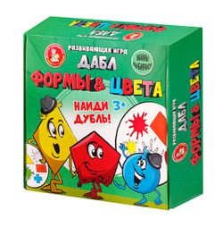 Игра настольная Дабл Формы и цвета