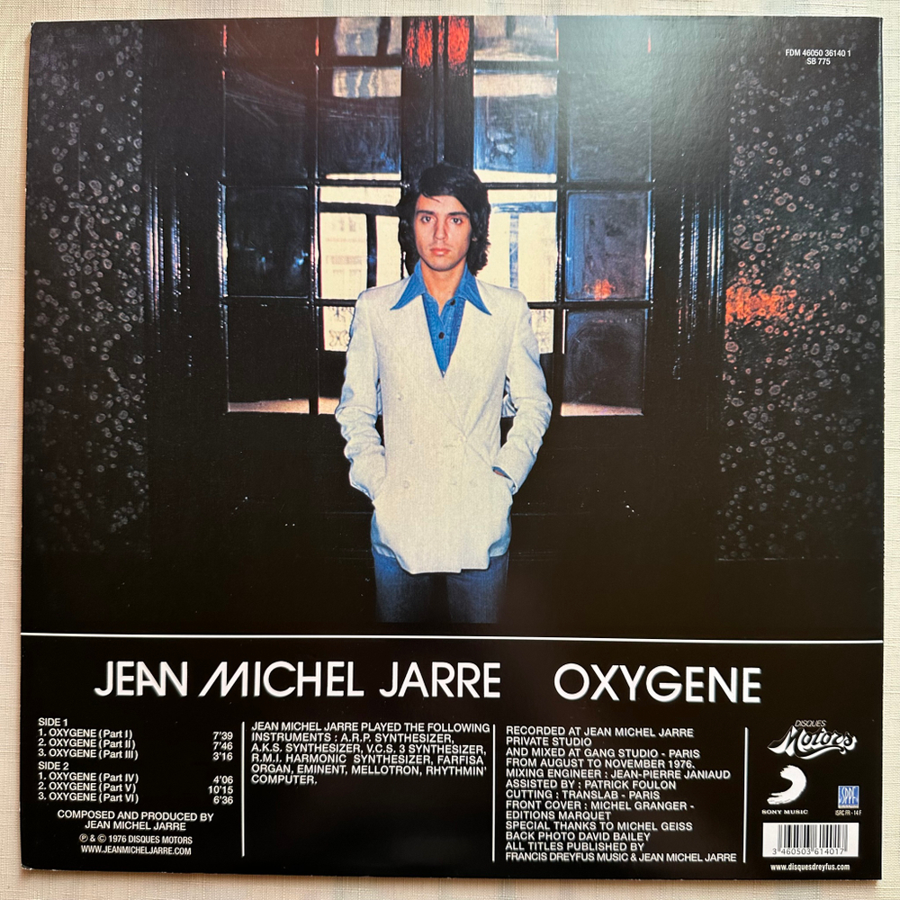 Jean Michel Jarre ‎– Oxygene (Франция 2011г.)