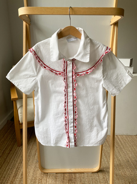 Хлопковая блузка Vivetta, 152