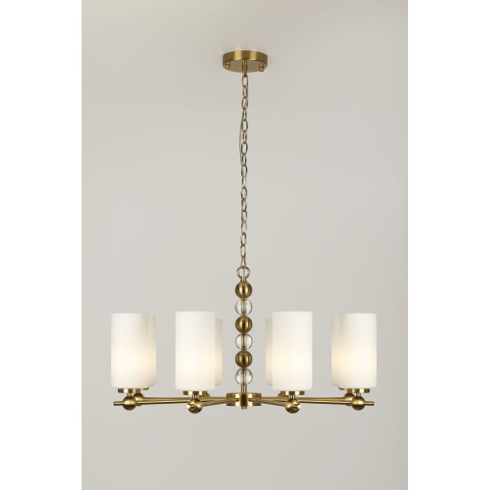 Люстра Rivoli Antonella 3181-310 8 х Е27 40 Вт модерн | Модерн