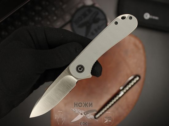Складной нож Civivi Elementum C907B c клинком из стали D2, рукоять G10