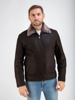 Дубленка мужская зимняя натуральная Турция