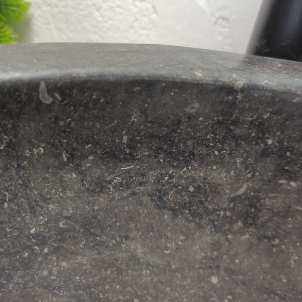 Раковина из мрамора Erozy Black EM-61697 (39*33*15)