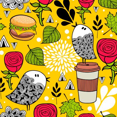 Кофе и птички