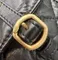 Черная стеганая сумка Chanel из состаренной телячьей кожи