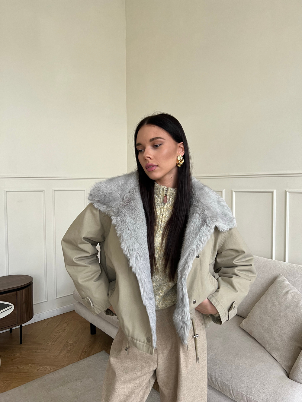 Парка Made in Ost бежевый